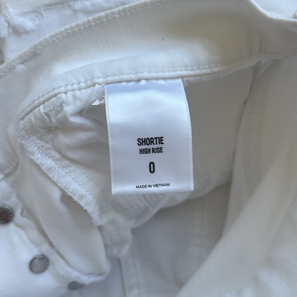 Express High Waisted Button Up Shorts - Size 0 - Picture 3 of 5